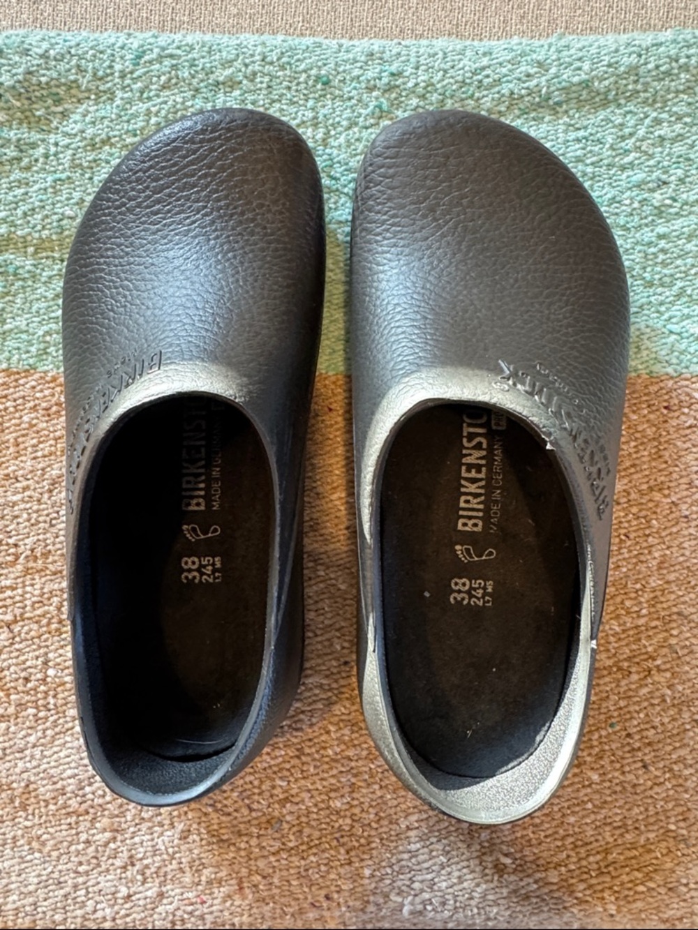 Birkenstock Black Slip-On Clogs